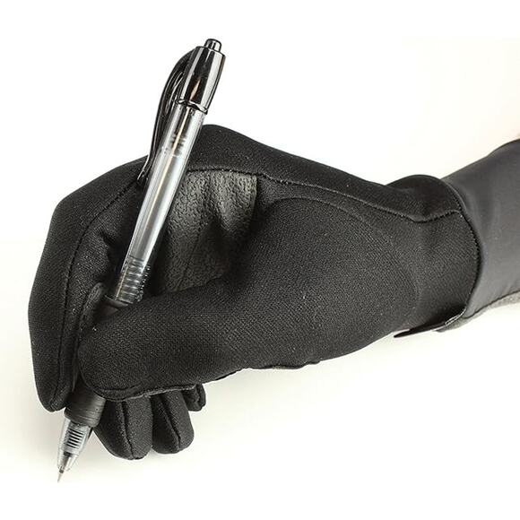 NWT Academy Serius Unisex Hyperlite All Weather Gloves, Black-Size L - Picture 4 of 4